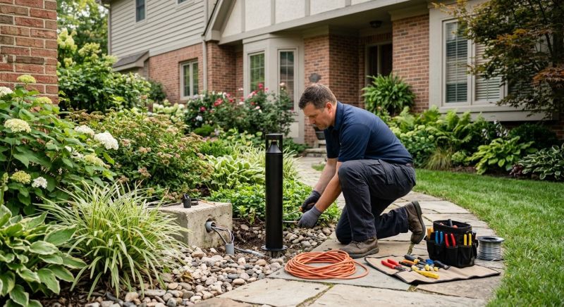 Patio Lights Installation in Heber City, UT